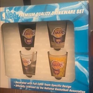 4- Los Angeles Lakers Shot Glasses
